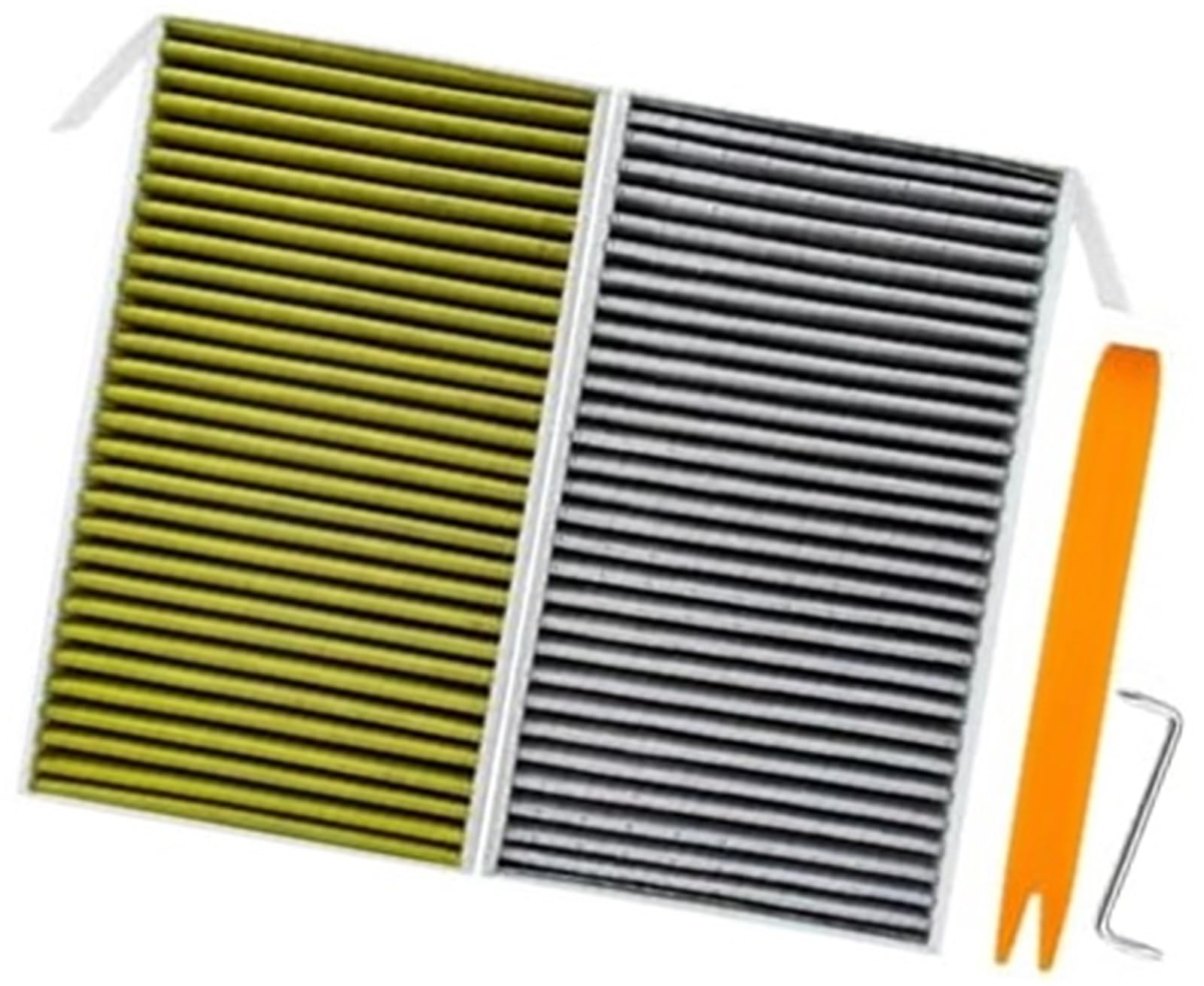 Rynplex Black For 05 15 Activated Carbon Cabin Filter Activated Carbon Cabin Filter Car With Air Conditioning, For Tesla, For Model 3(Black For 05 15)
