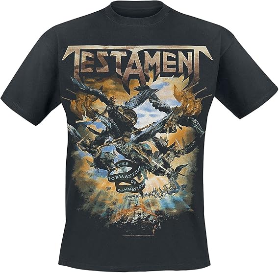 Testament The Formation of Damnation Männer TShirt schwarz BandMerch