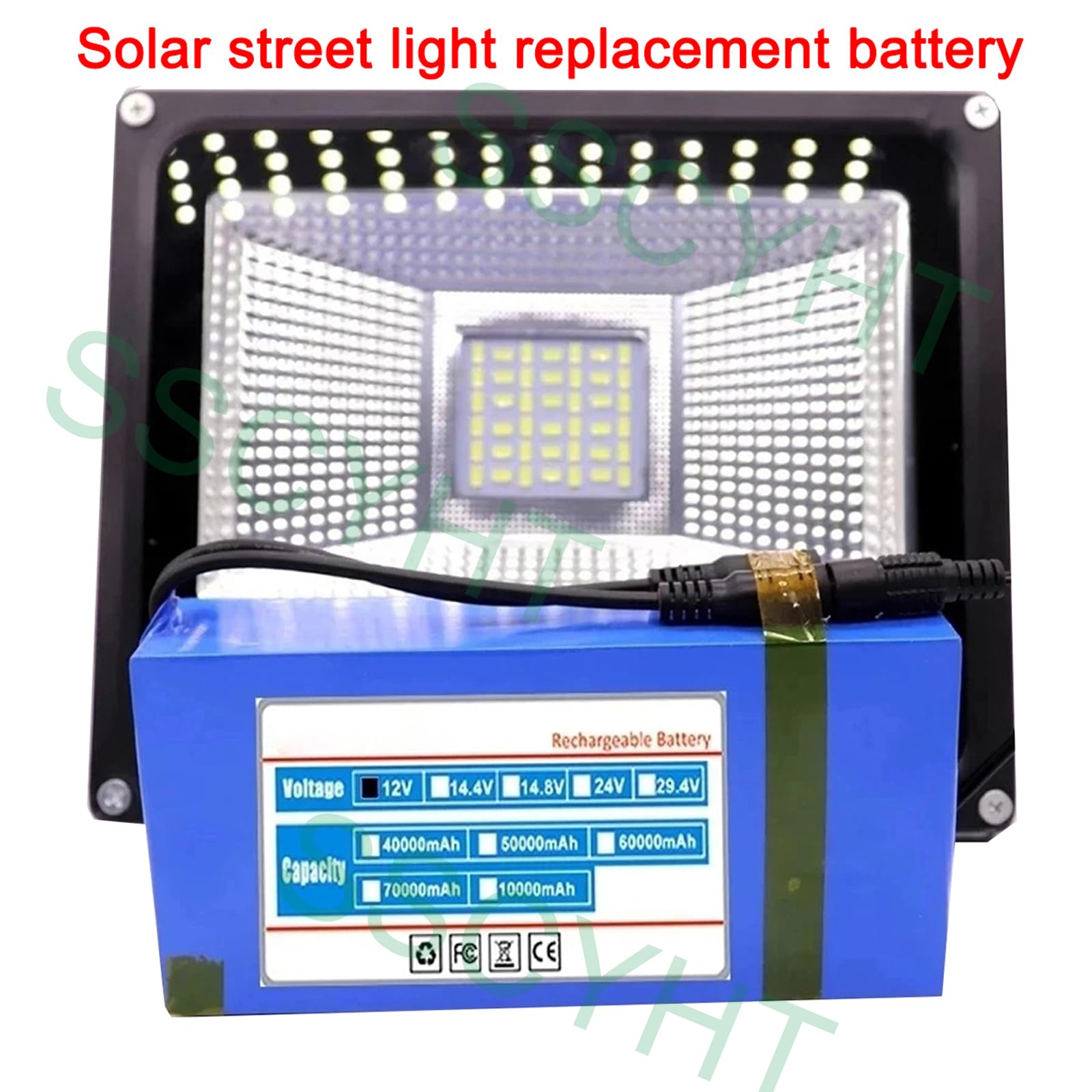 Polimerowa bateria litowa DC12V 10Ah Akumulator litowo-jonowy z ładowarką do 12 V Elektronarzędzia Zabawki elektryczne Taśma LED Lampa słoneczna Bateria zapasowa