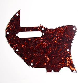 Acoustasonic Tele Hybrid Style Guitar Pickguard, 4Ply Brown Tortoise