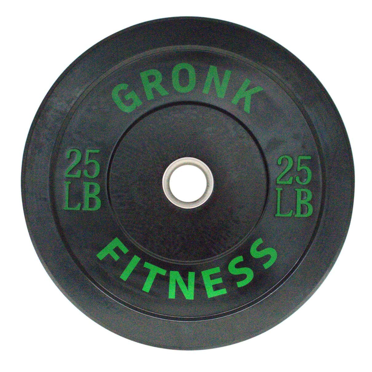 Gronk Fitness Premium Rubber Bumper Plates | 2