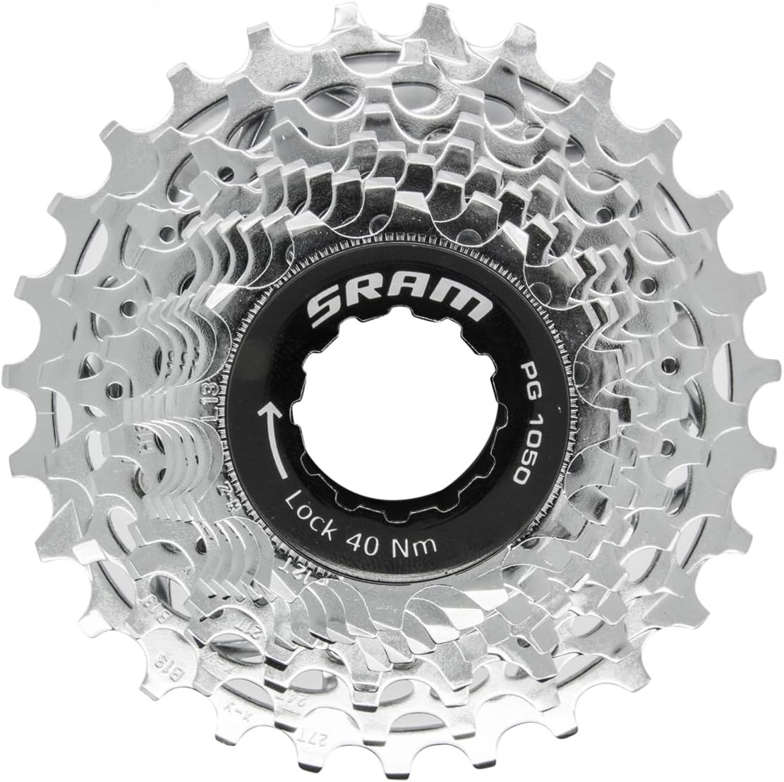 Sram Pg-1050 Cassette (10-Speed) One Color, 12X27