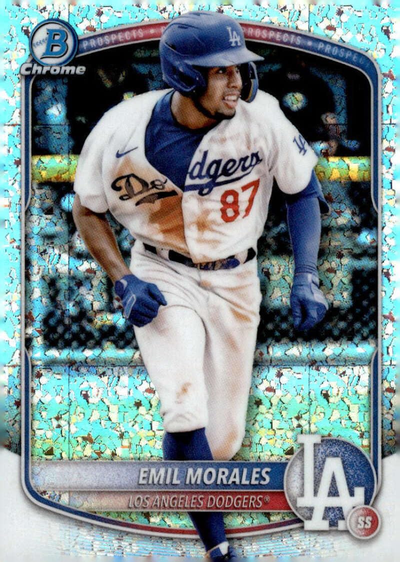 Amazon.com: EMIL MORALES RC 2025 Bowman Collection Chrome