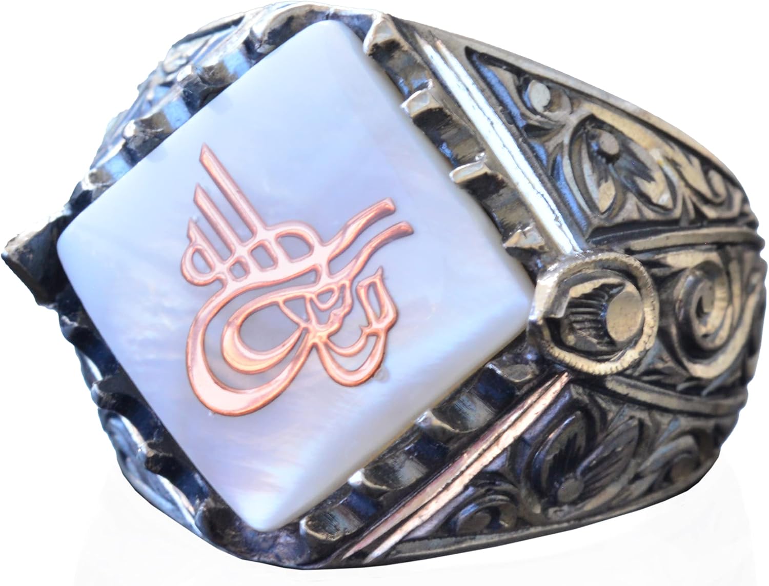 Ottoman Sign, Ottoman Empire, Handmade Ring, Men's 925 Sterling Silver