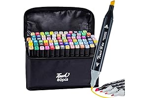 Ogeely Alcohol Markers 82 piece - Scribble Away, Color Your World