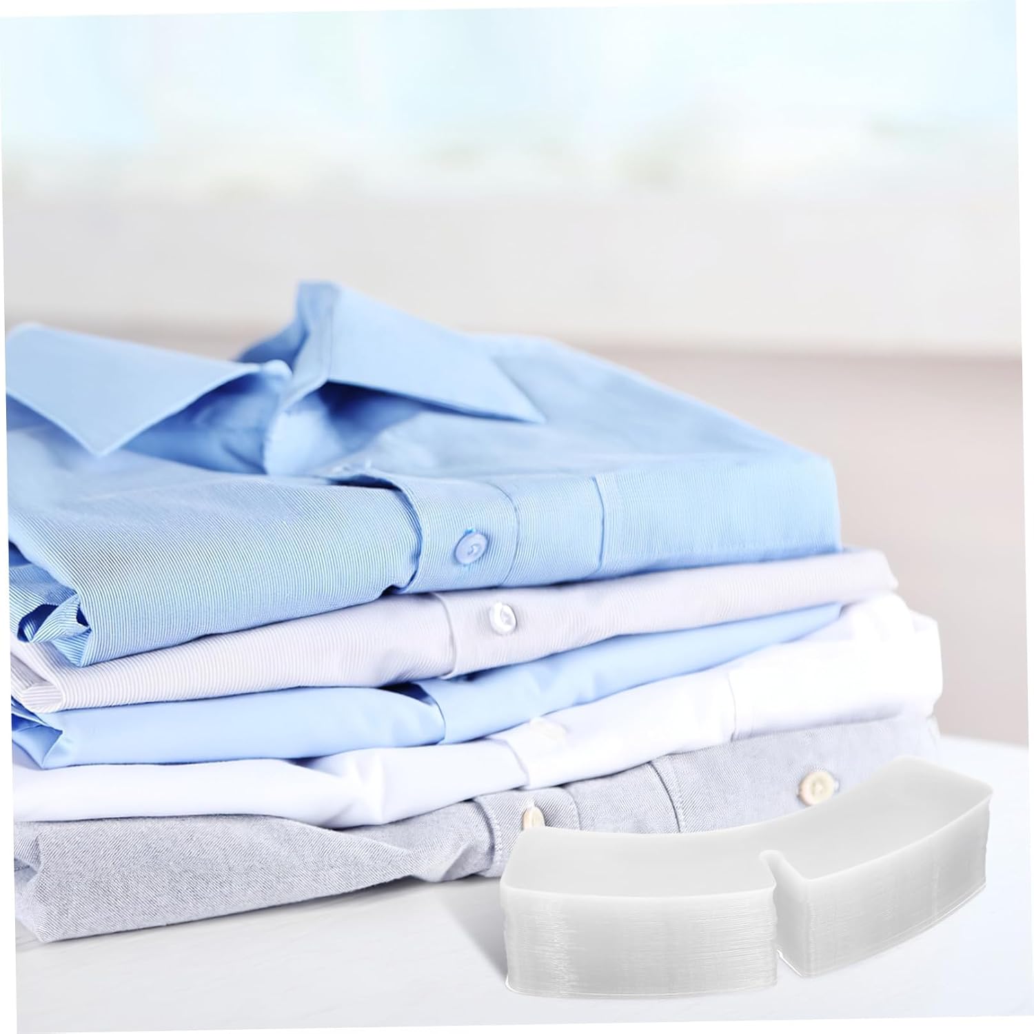 Shirt Collar Stays for Men's Dress Shirts 100pcs Collar Inserts Collar Support