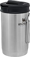 Vista 2 de STANLEY Cafetera de prensa francesa All In One de 32 onzas, infusión de 5 minutos, 4 horas de calor, filtro de malla para posos de café, prensa