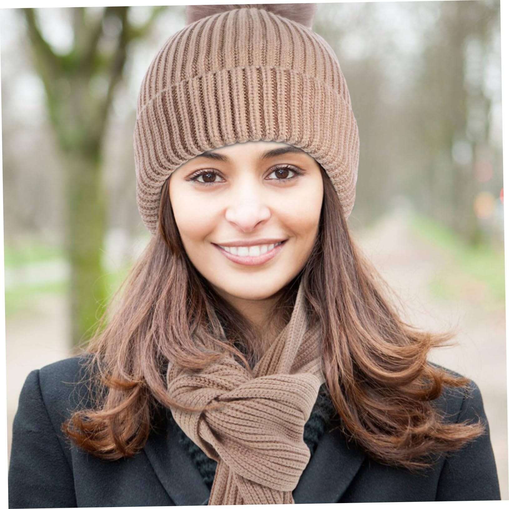 LIFKOME set sciarpa cappello guanti caldi per esterno sciarpa da donna guanti caldi per ragazze berretto krama sciarpa scarf guanti da arrampicata donna guanti caldi invernali filato