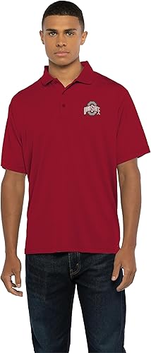 Miniatura 69 de Vantage Apparel NCAA Mens Men's Collegiate Polyester Mesh Team Icon Polo