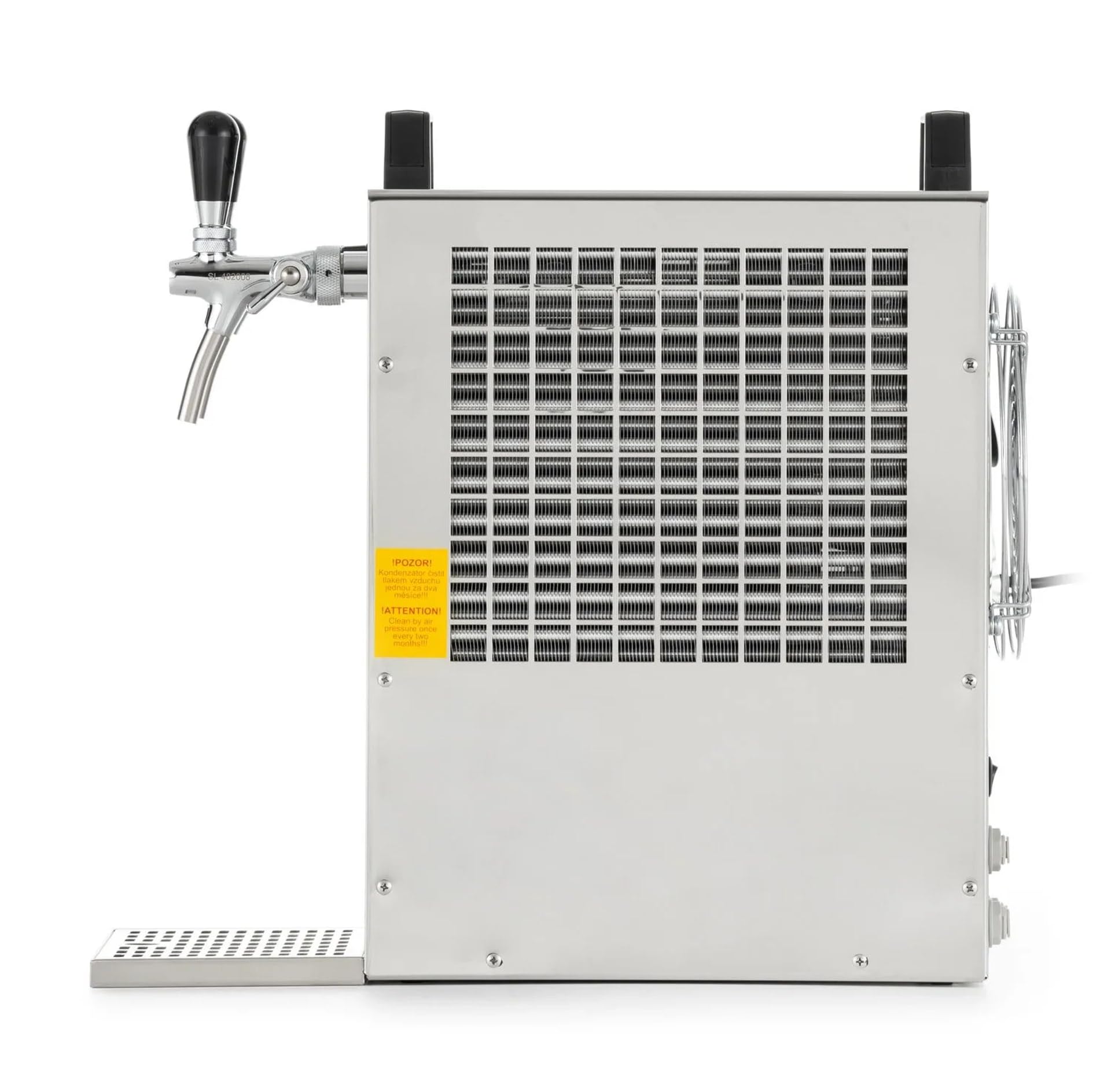 Kontakt 70/K dispensador de cervezacon 2 grifos de Acero Inoxidable, 90 litros/h