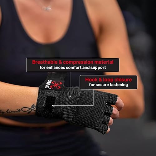 Miniatura 5 de STING Guantes elásticos rápidos de la envoltura de la mano del boxeo, equipo de boxeo para la competencia y el entrenamiento de MMA