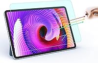 Vista 8 de ZOEGAA Protector de pantalla anti luz azul compatible con iPad Pro 11 (2022, 2021, 2020 y 2018), iPad Air de 5ª/4ª generación (10.9 pulgadas)