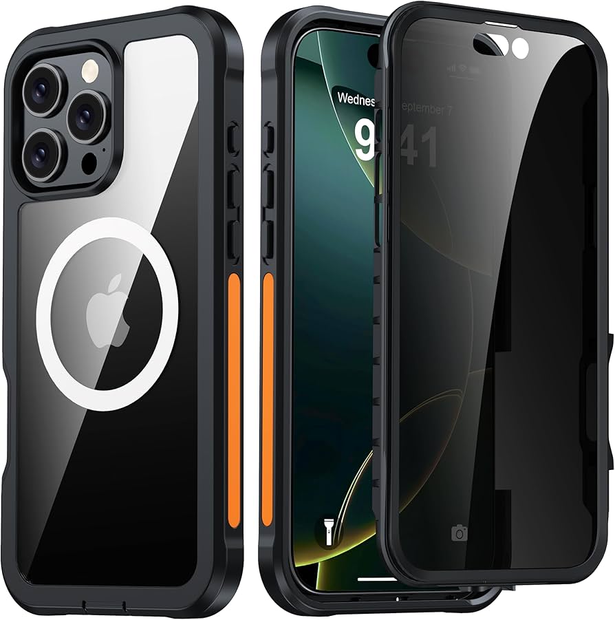 Amazon.com: ANTSHARE for iPhone 16 Pro Case, with [Built-in