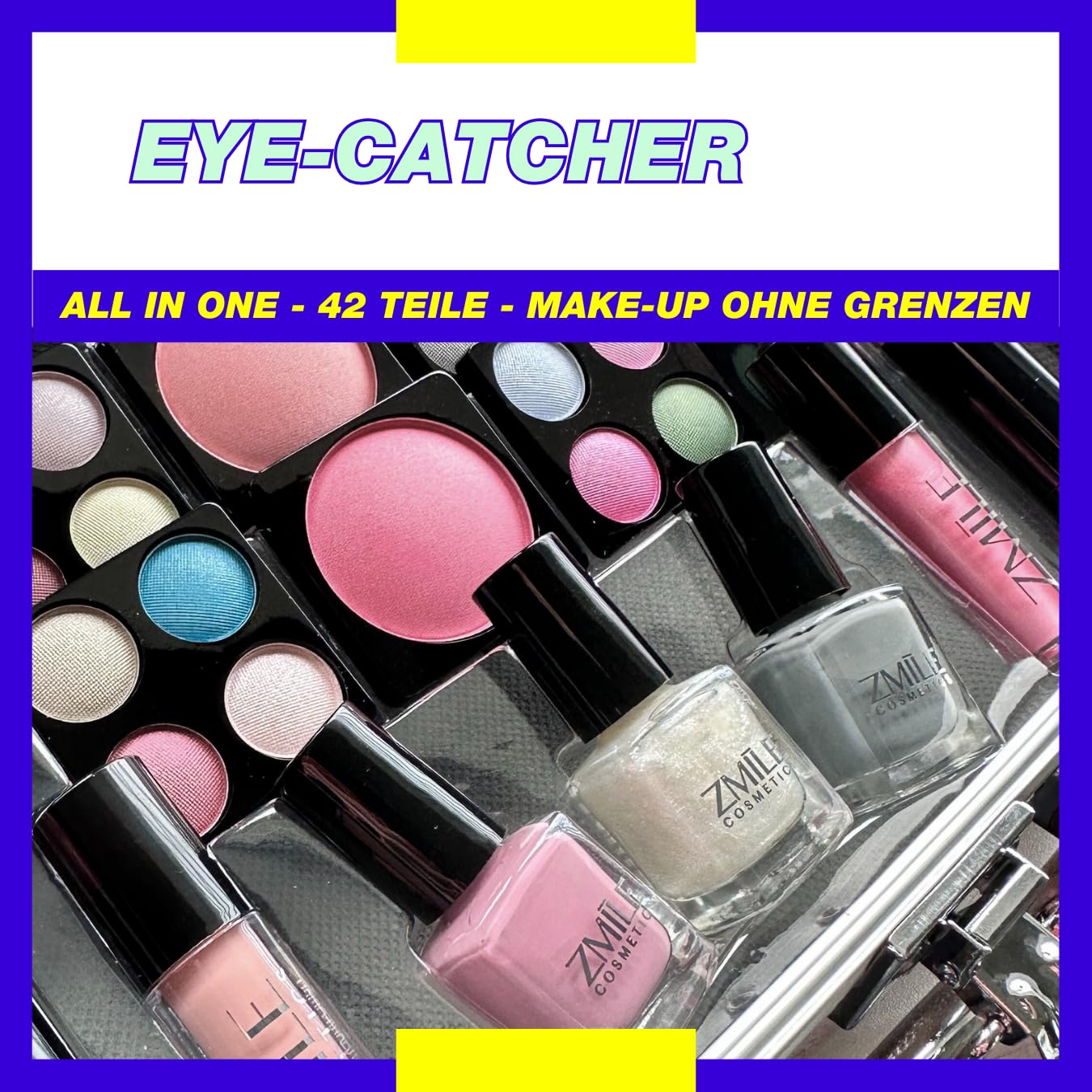 ZMILE Cosmetics Zestaw do Makijażu, Eye-Catcher, Kosmetyki Wegańskie