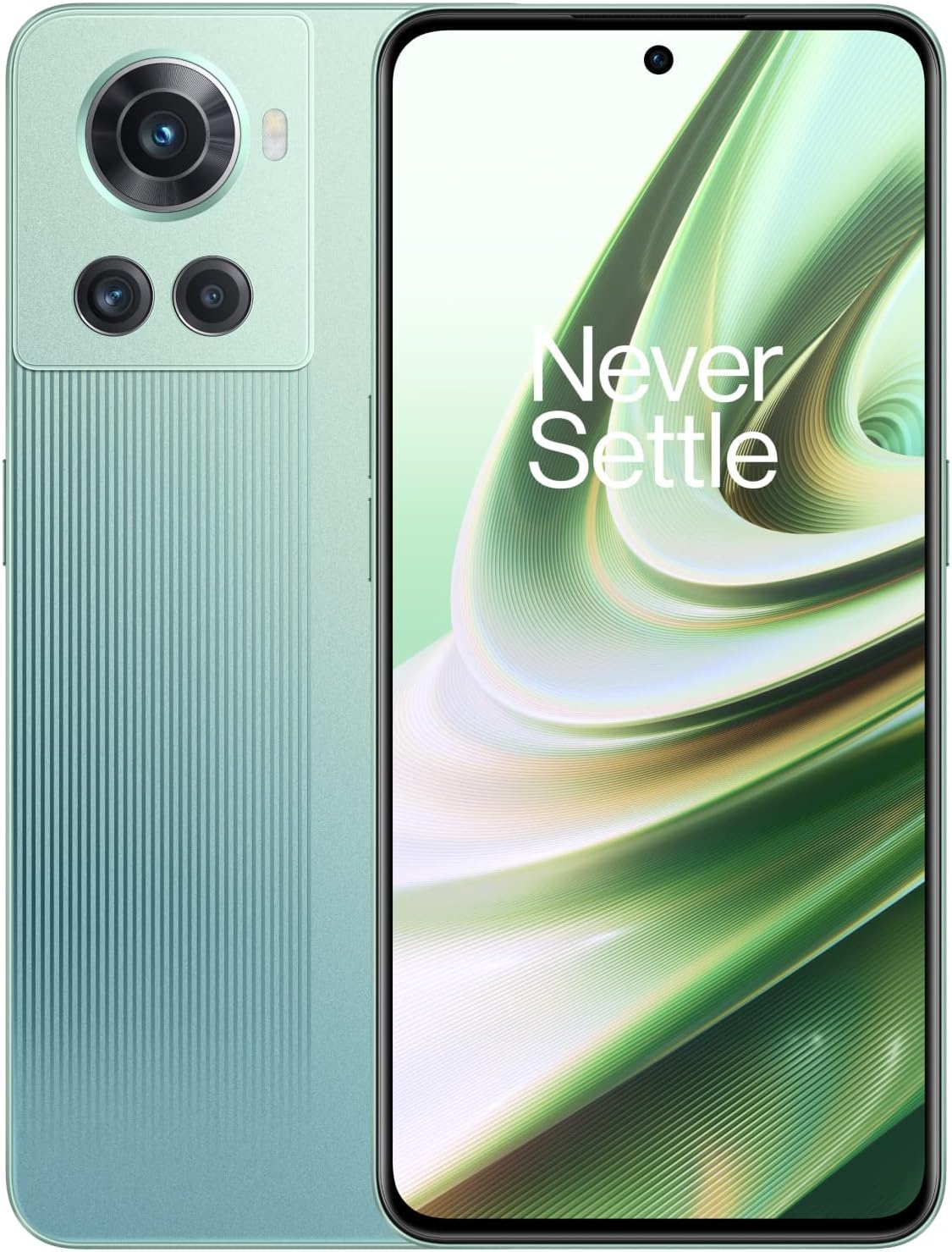 OnePlus 10R 5G Dual-SIM 256GB ROM + 12GB RAM (GSM Only | No CDMA) Factory Unlocked 5G Smartphone (Forest Green) - International Version