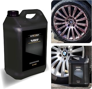 Auto Xpert Bleeding Wheels | 5 litre | Fast Acting Car Wheel Cleaner | Extreme Iron Contamination Fallout Remover | pH Neutral | Safe on All Vehicle Surfaces | Alloy Wheel Cleaner | Easy To Use