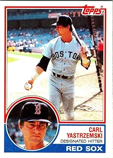 Baseball MLB 1983 Topps #550 Carl Yastrzemski Red Sox