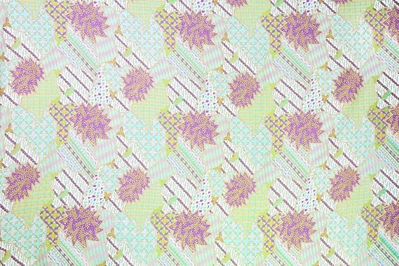 1 World Sarongs Batik Jadcel in Mustard