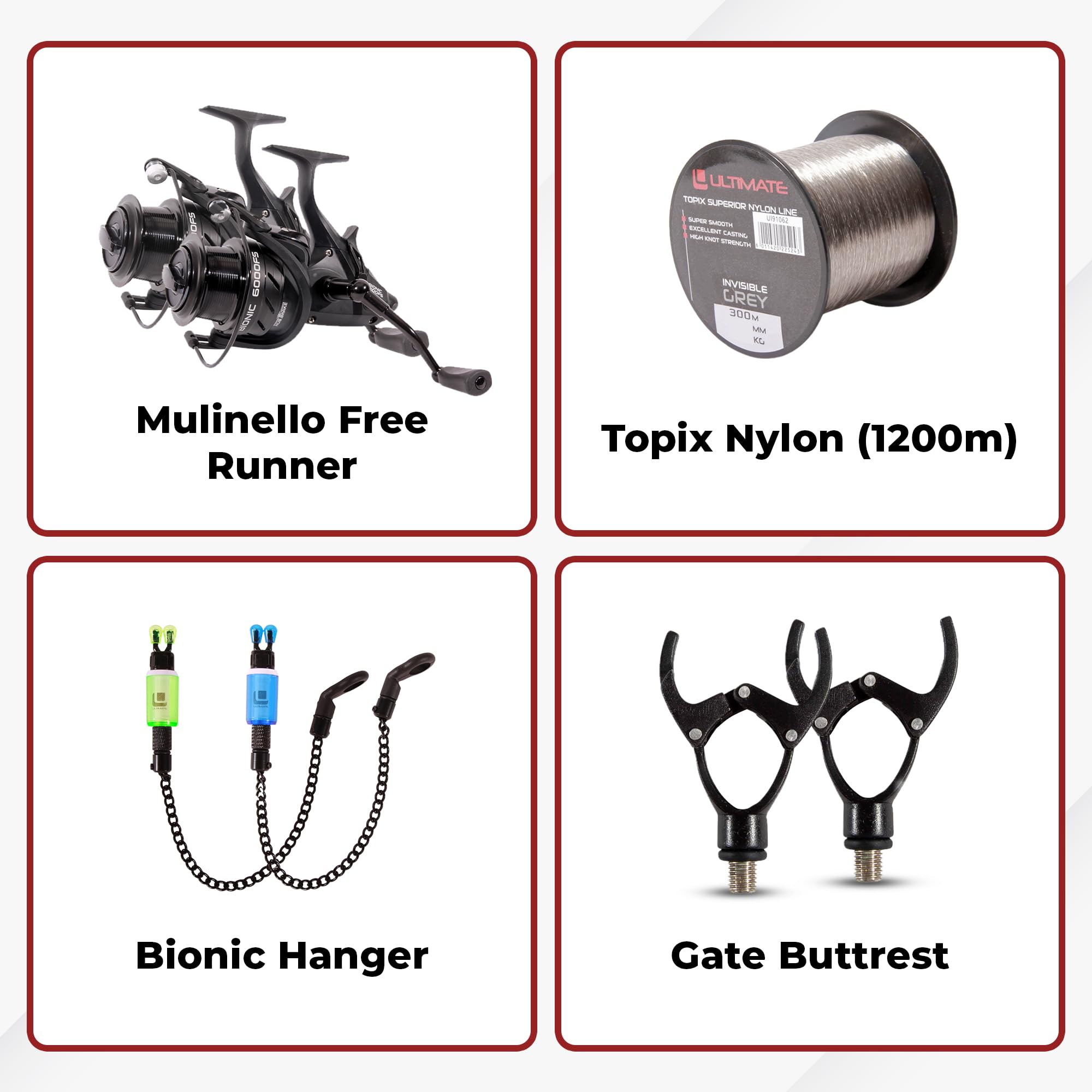Ultimate Adventure Carp Set 12ft - Kit Carpfishing
