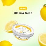 ATTITUDE Bio Absorbant Air Purificateur avec rafraîchisseur au carbone activé, fabriqué au Canada, détachant les odeurs, à base végétale et minérale, végétalien, citron 227 g