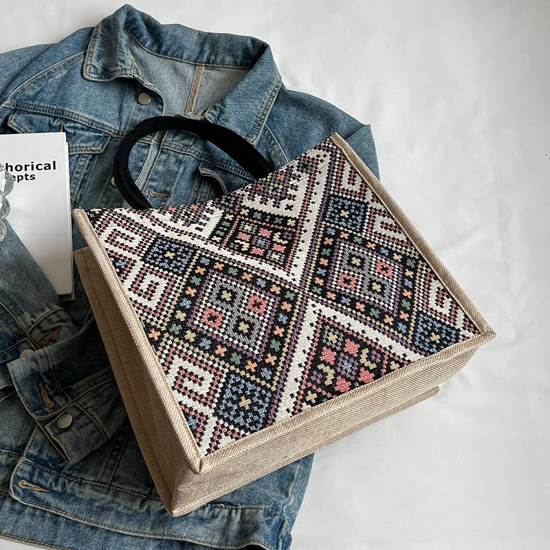 Bolso tote de mujer con capacidad grande y múltiples bolsillos miniatura 5
