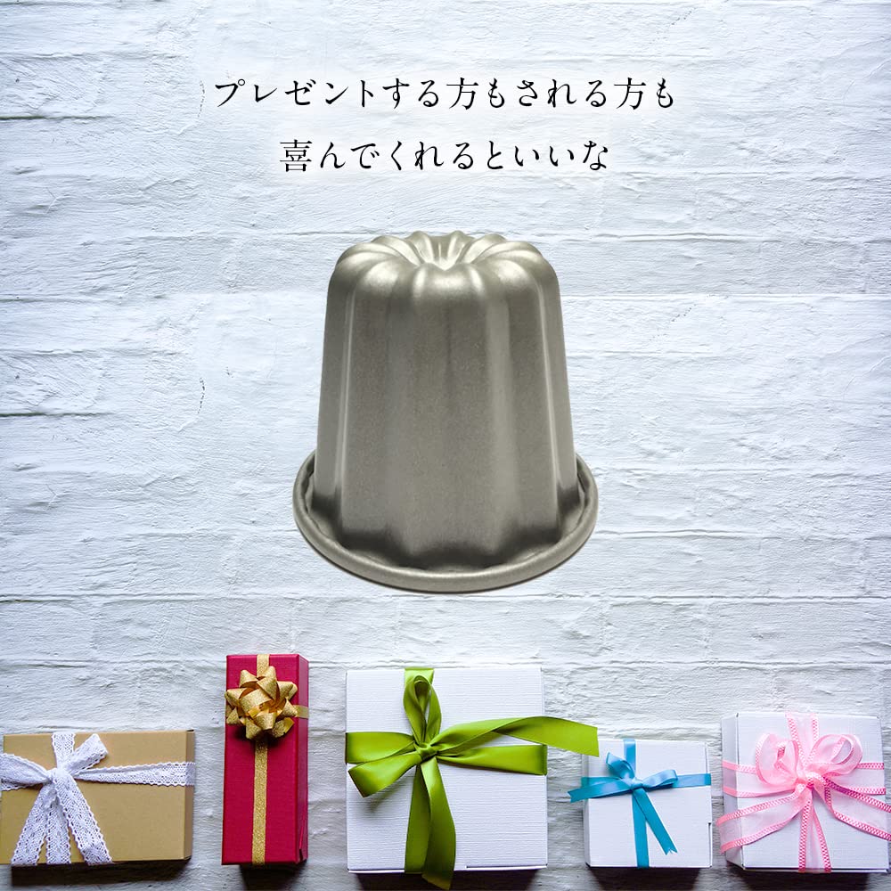 Amazon | 55mm スタイリッシュ カヌレ型 テフロン加工 日本製 馬嶋屋