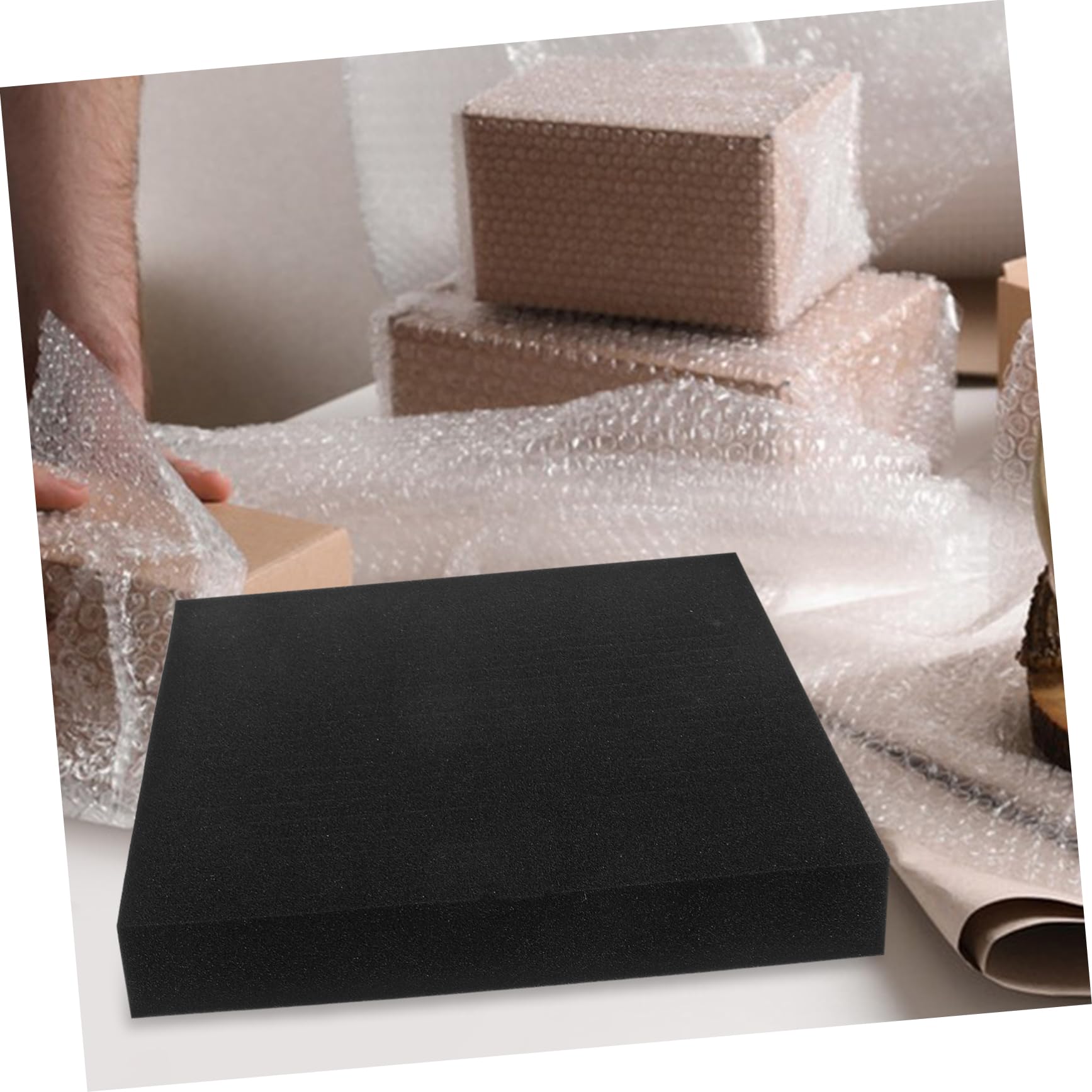 DOITOOL 4piezas Espuma De Alta Para Cajas De Joyeros y Embalajes De Pequeñas Insertos De Espuma Multiusos Láminas De Para Embalaje Material De