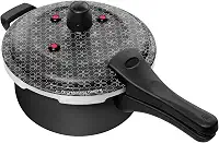Panela Pressão Patolux 3,0L Fecho Externo Antiad - Preto