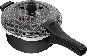 Panela Pressão Patolux 3,0L Fecho Externo Antiad - Preto