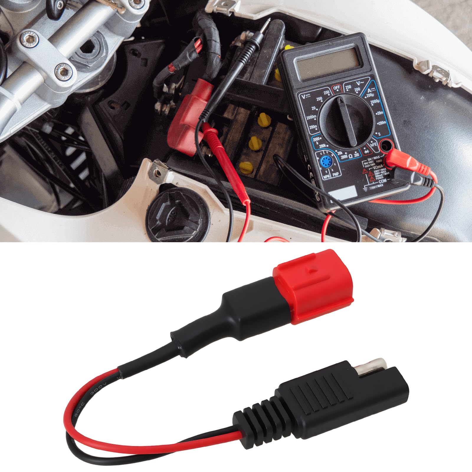 EMSea 2 Adattatori Per Caricabatteria Compatibile Con Ducati Presa Diagnostica DDA Per Moto