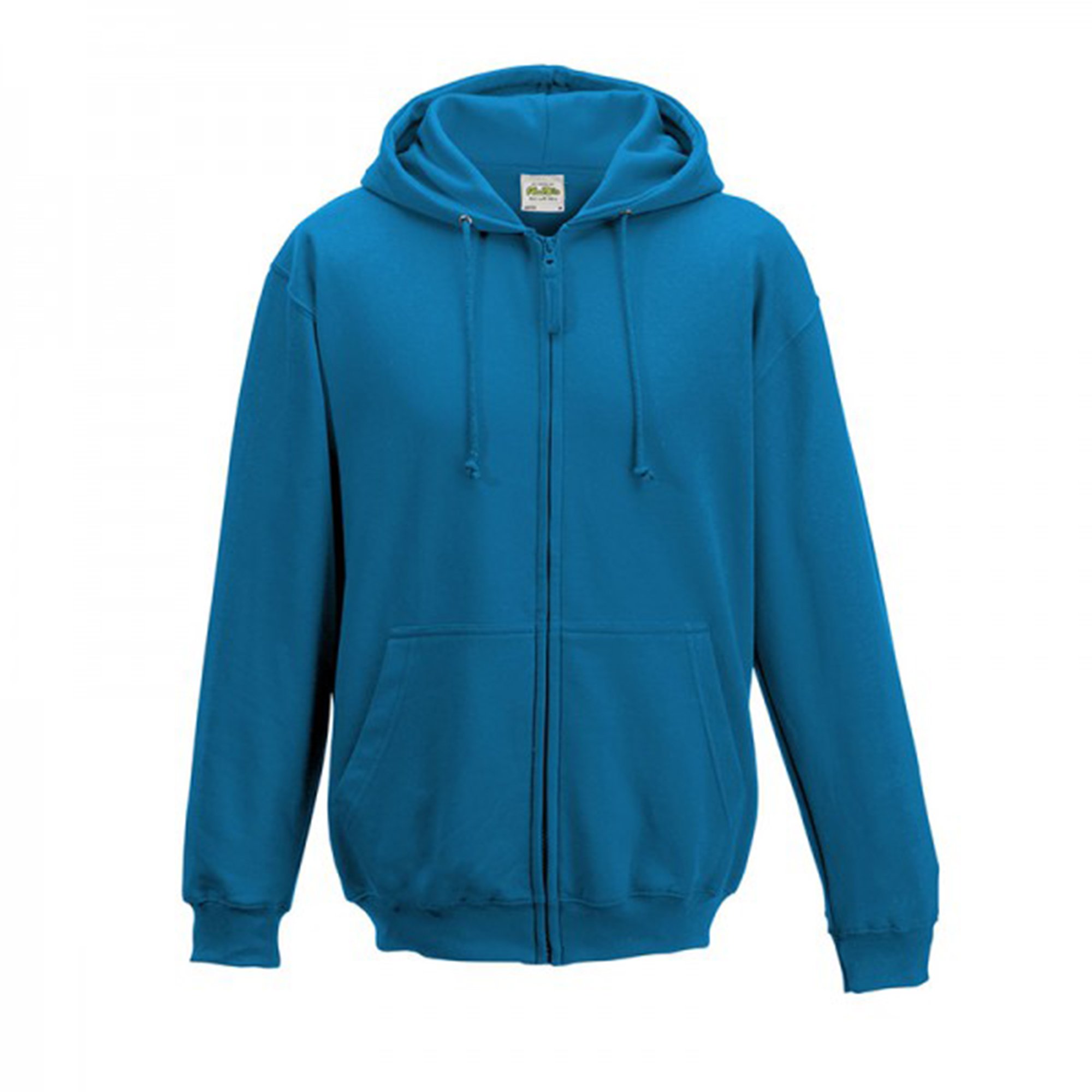 AWDis Just Hoods Men's Zoodie Hoodie, Blue (Sapphire Blue), XX-Large