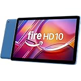 Amazon Fire HD 10 tablet (newest model) built for relaxation, 10.1" vibrant Full HD screen, octa-core processor, 3 GB RAM, 32 GB, Ocean
