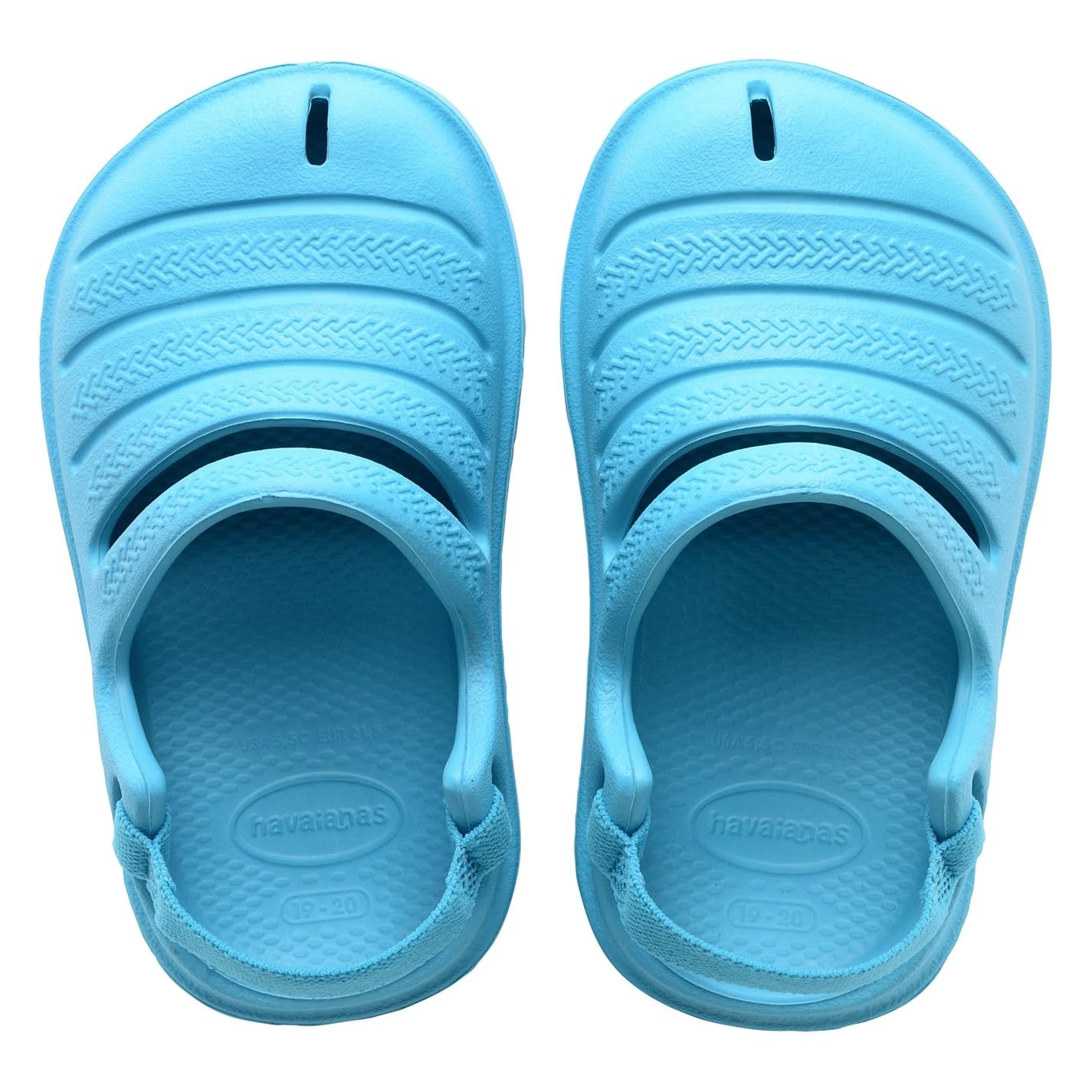 Havaianas HAV. Baby Clog Blue 25/26, buty do siłowni Unisex dla niemowląt, 26 EU, niebieski, 26 EU
