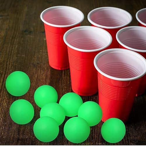 Miniatura 6 de Hanaive Paquete de 100 pelotas de ping pong colores surtidos pelotas de tenis de mesa de 1575in pelotas de tenis de mesa de entretenimiento para