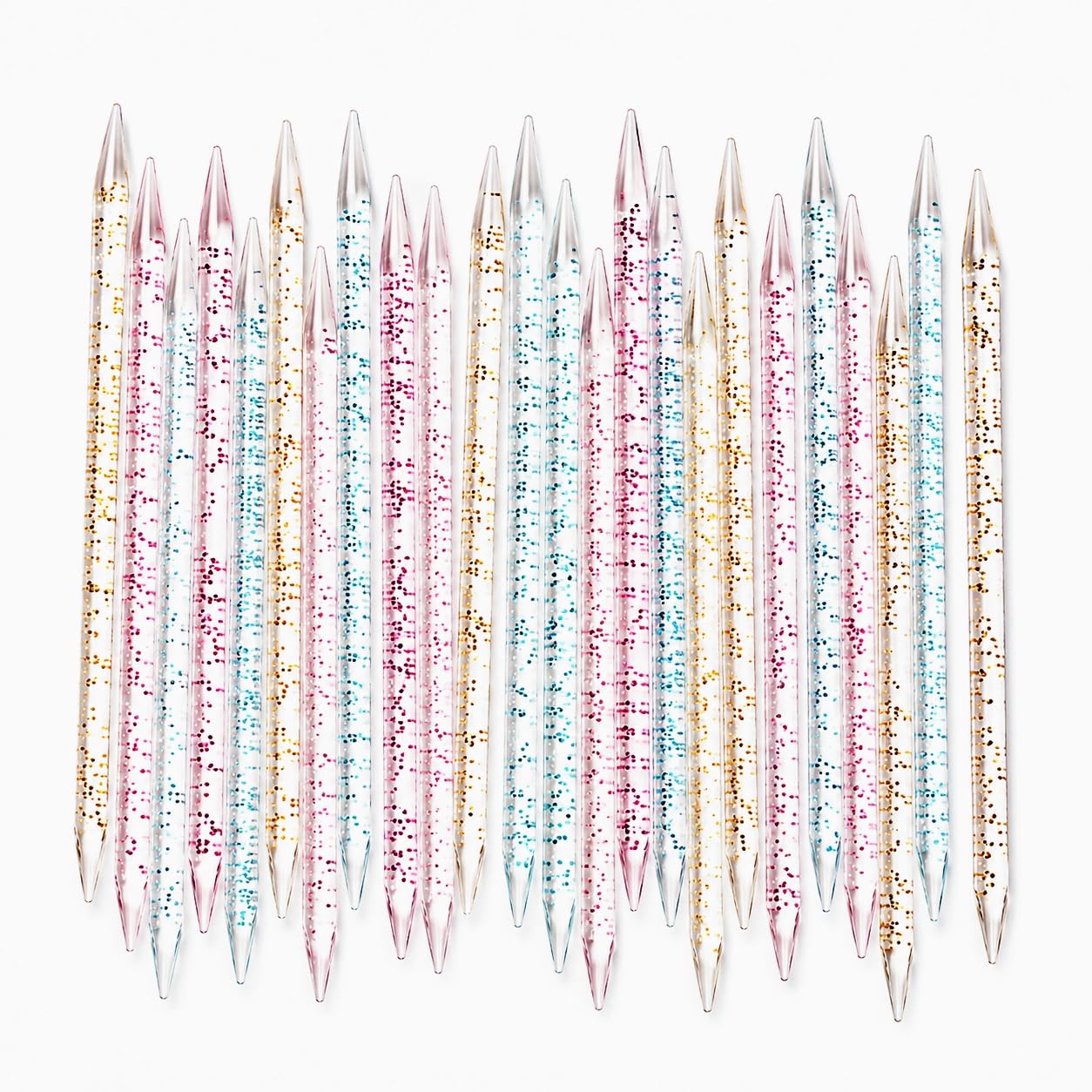 Professional Acrylic Cuticle Sticks, 25 PCS | Nail Prep Tool for Manicure, Pedicure, Cuticle Removal, Nail Extensions & Salon Use (Multicolour, 9 cm)-image-33