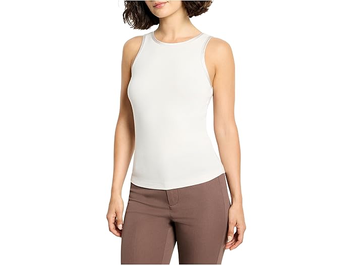 Trimmed Perfect Knit Ribbed Tank - Image 1