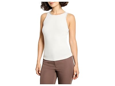 NIC+ZOE Trimmed Perfect Knit Ribbed Tank Top Women