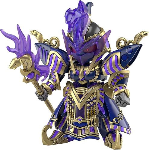 Bandai Hobby - SD Gundam World Heroes - #15 Cleopatra Qubeley Dark Mask Ver., Bandai Spirits SDGW Model Kit