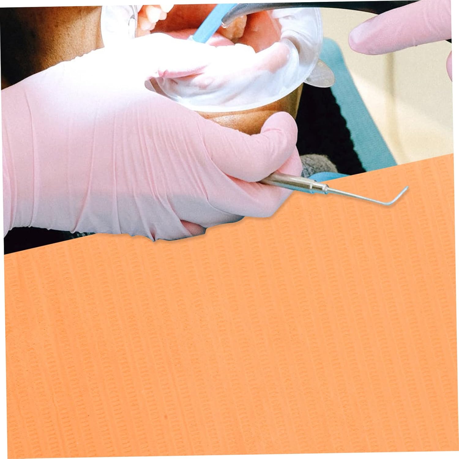 125 Pcs Disposable Nail Art Pads Professional Nail Care Table Mats for Cleaning Practice for Experts and Home Use