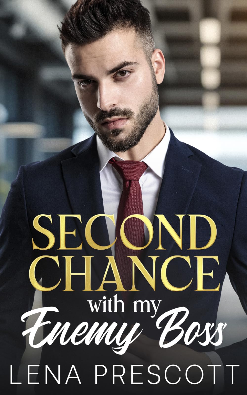 Second Chance With My Enemy Boss: A Billionare Single Dad Forced Proximity Romance