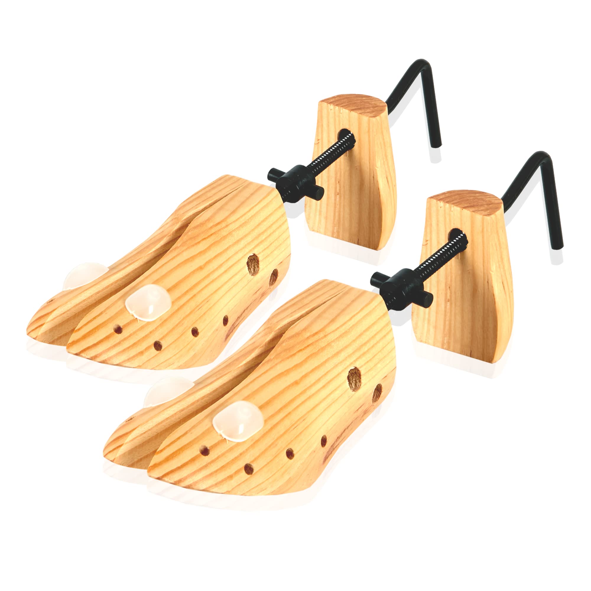Womens Shoe Stretchers (Pair) | Premium Pine Wood Shoe Tree for All Shoe Types | Size 3-6