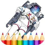 Spac𝚎 Gam𝚎 Coloring Book