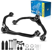 Vista 69 de PHILTOP Kit de suspensión ajustable de elevación de 1-6 pulgadas, 4 piezas de brazos de control superiores e inferiores delanteros compatibles