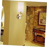 Vista 3 de Pantalla de lámpara de tela de tela Pantalla de lámpara Sombras de araña de tela Clip- en la lámpara de mesa Sombras Cubierta de lámpara de tela