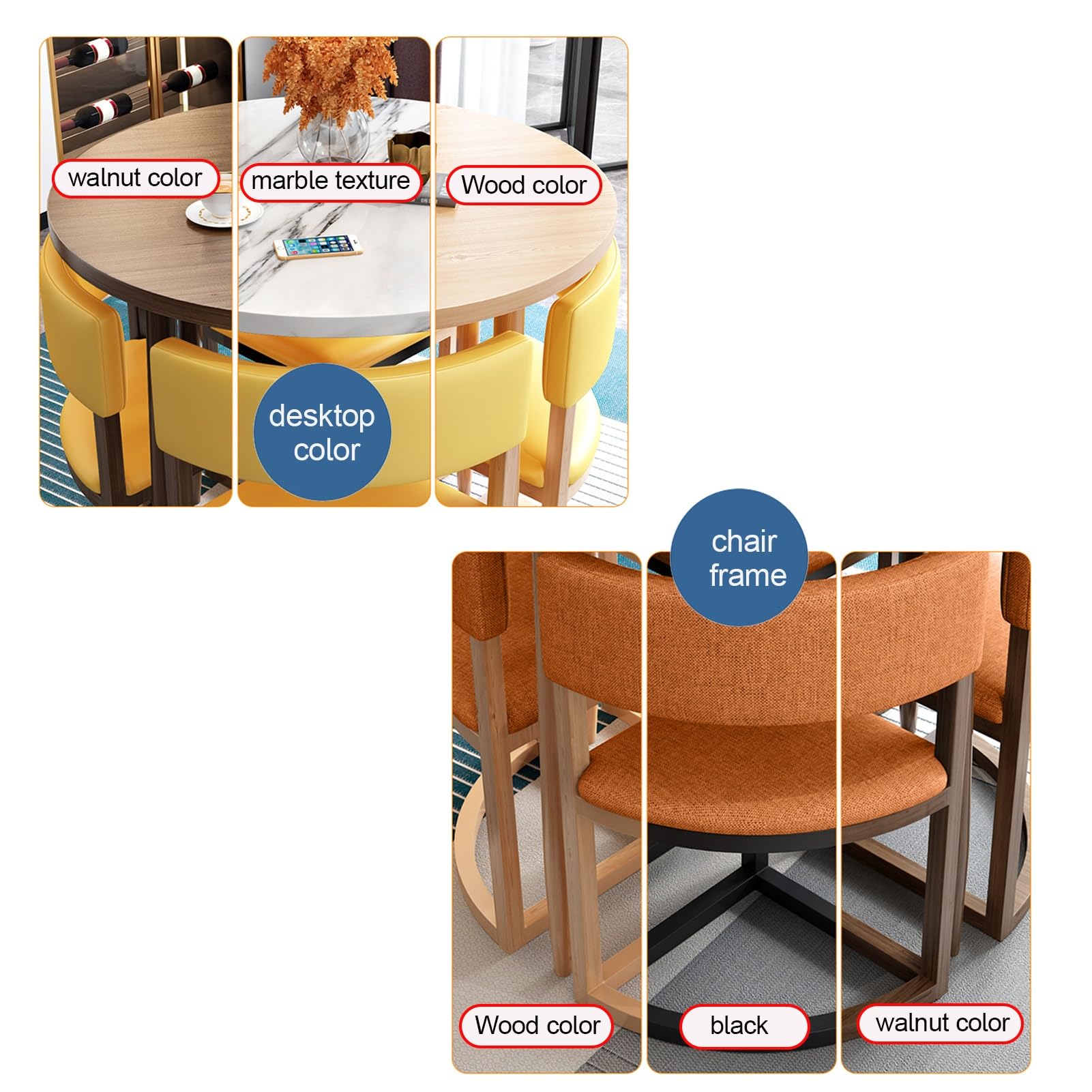 Club Table Sets Snapklik.com : YUZES Office Reception Room Club Table And Chair Set ...