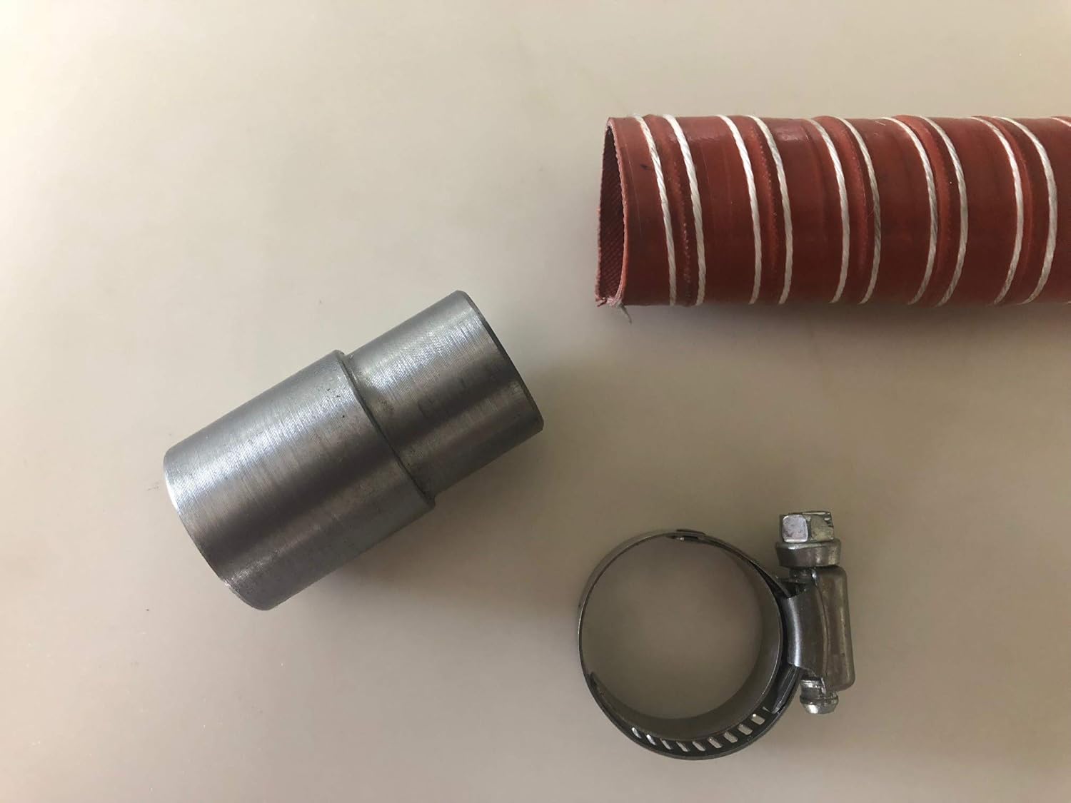 GenExhaust Universal Generator 1" Silicone tubing Exhaust Extension 4 Foot Length.