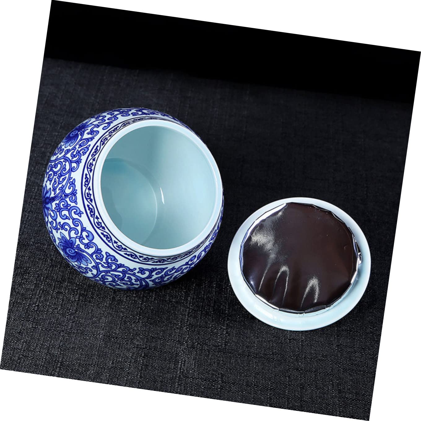 SOIMISS Keramik Teedose Birnenform - Dekorativer Vorratsbehälter Für Küche & Büro