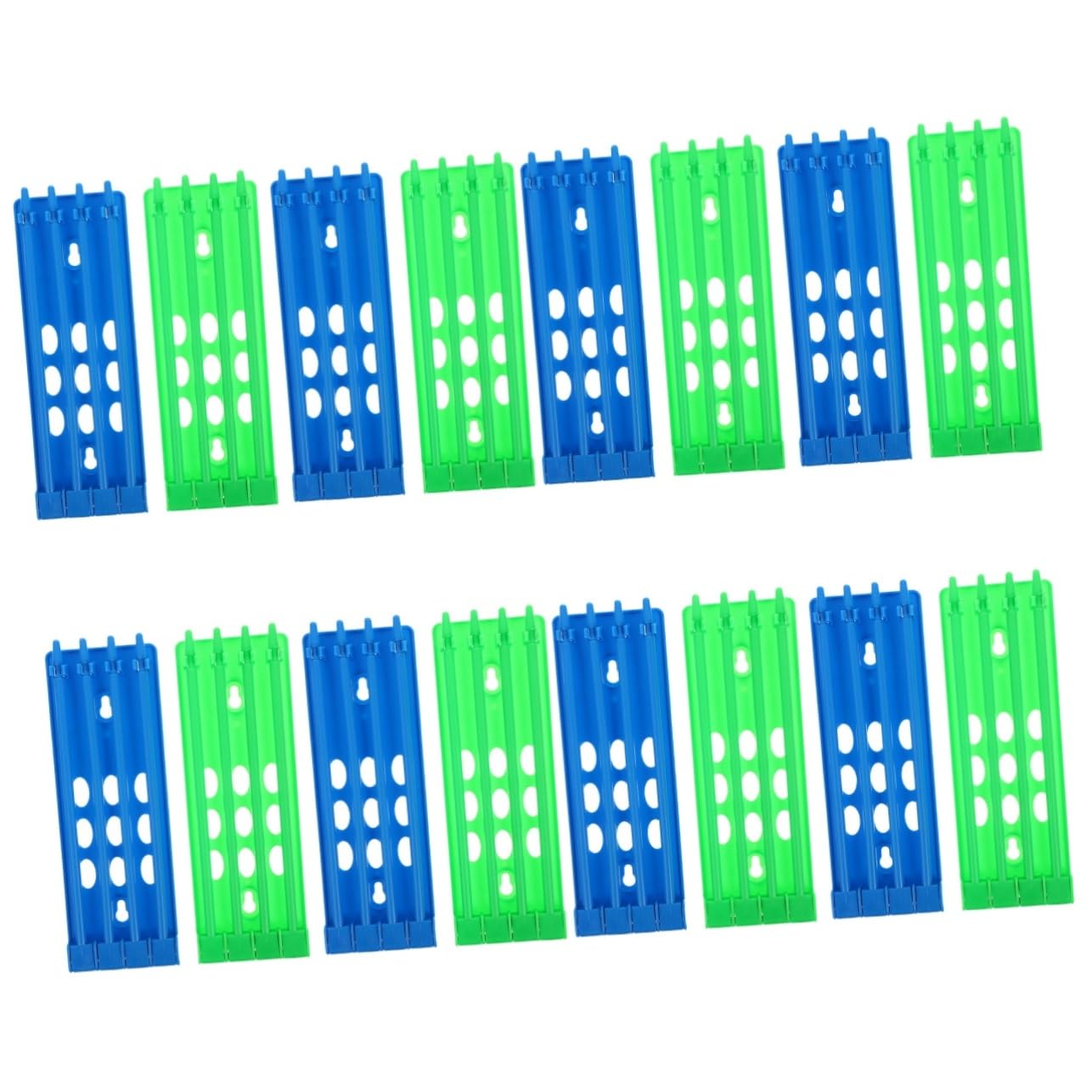 BESPORTBLE 16pezzi Supporto Per Anelli Per Piedi Di Piccione Organizer Pratico Per Anelli Di Identificazione Piccione Struttura Resistente e Facile Da Installare Per Gestione Avicola e