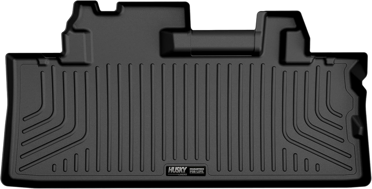 Husky Liners Weatherbeater Cargo Liner | Fits 2021-2026 Toyota Sienna (Behind 3rd Seat) (Excludes Models w/Optional Spare Tire) | Cargo, 1-pc. Black - 44821