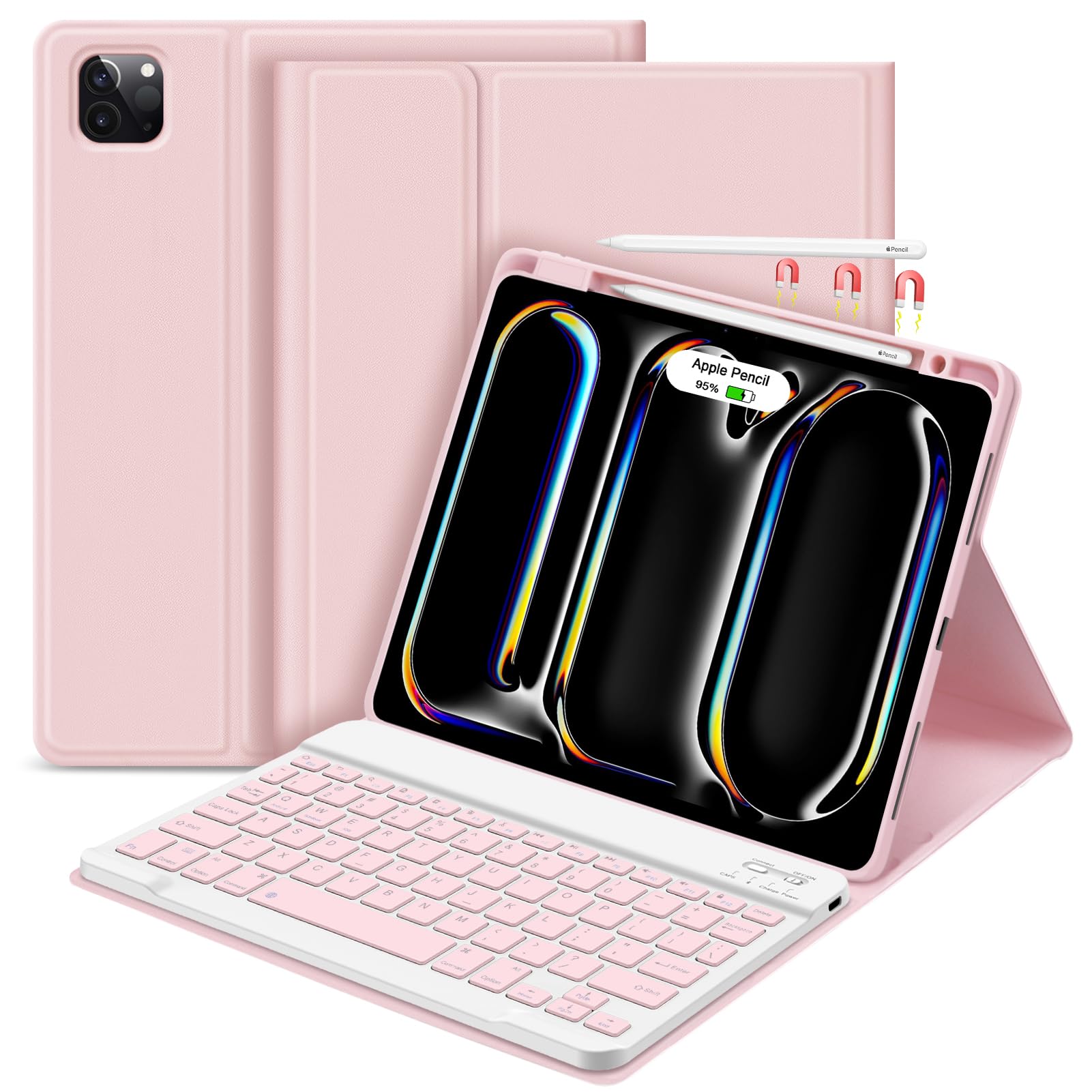 Amazon.com: GOKOCO for iPad Pro 11 inch M5 2025/M4 2024 Case with